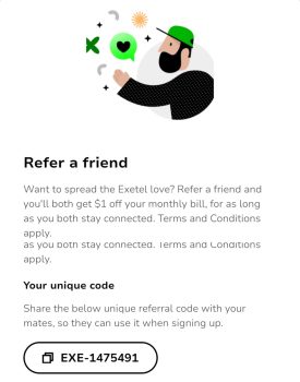 Save $1 off your Monthly Bill at www.exetel.com.au